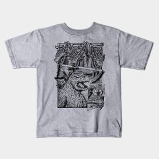 TITAN SHOWDOWN - LINES Kids T-Shirt